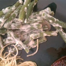 Creamy Green Beans Parmesan