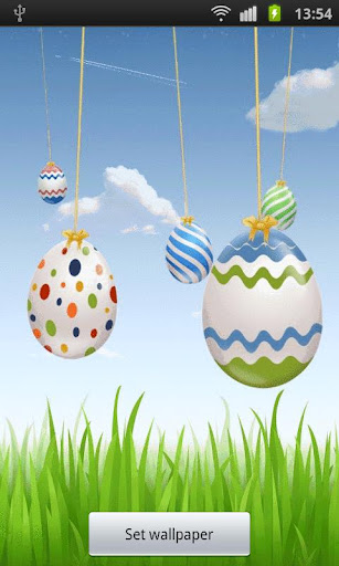 Easter Live Eggs Wallpaper