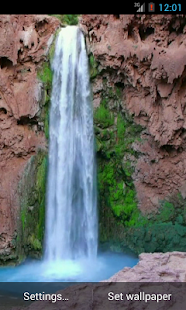 How to install Beautiful Waterfall LWP HD patch 3.0 apk for pc