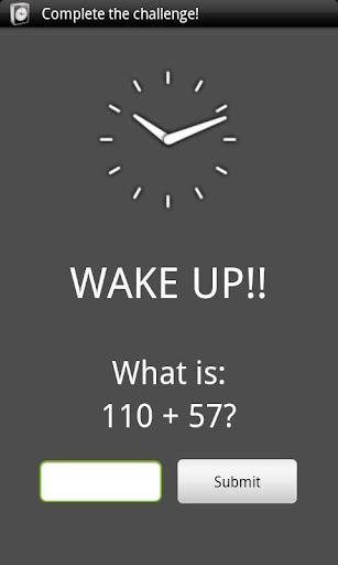 【免費工具App】WakeUp Challenge - SDC 2011-APP點子
