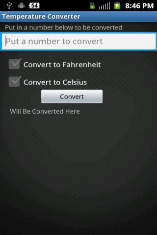 Temperature Converter.