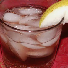 Pomegranate Pear Cocktail