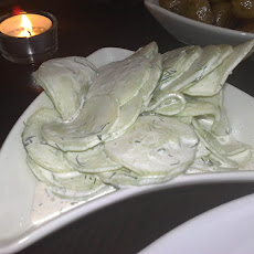 Cucumbers in Sour Cream