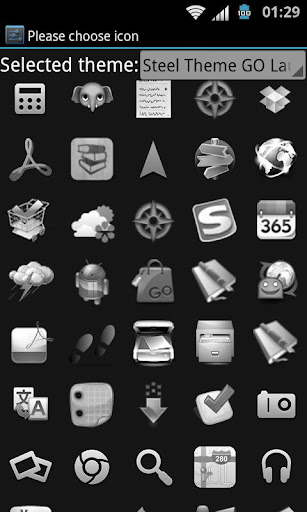 【免費個人化App】Steel Theme GO Launcher EX-APP點子