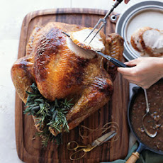 Pancetta-Sage Turkey with Pancetta-Sage Gravy