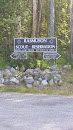 Rasmuson Scout Camps Y Sign
