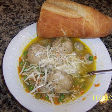 Double Chicken Dumpling Soup