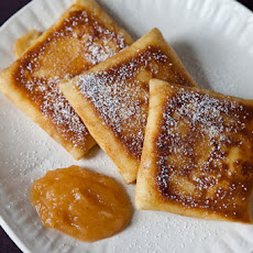 Lemony Cheese Blintzes