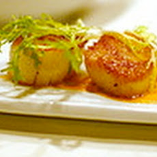 Sea Scallops in Thai Red Curry