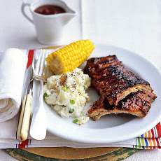 Pork Ribs With Barbecue Sauce