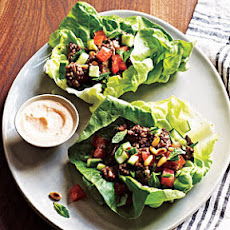 Crisp Lamb Lettuce Wraps