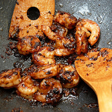 Stir-Fried Shrimp in Garlic Sauce