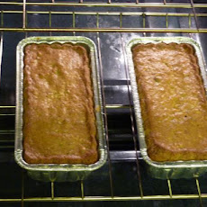 Zucchini Carrot Black Walnut Bread