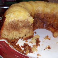 Honey Bun Pineapple Upside-Down Cake