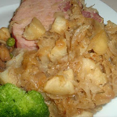 Ukrainian Kovbasa (Kielbasa) Potatoes and Sauerkraut