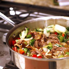 Stir Fry Maitake Mushroom & Beef With Oyster Sauce