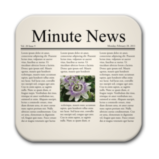 Minute News LOGO-APP點子