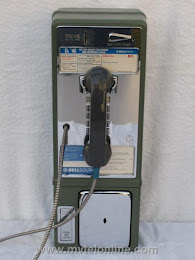 Single Slot Payphones - Bell South Green 1971 loc C-8 1