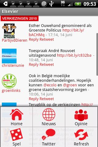 elsevier-nl for android screenshot