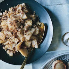 Golden Potatoes with Caper Brown-Butter Crumbs