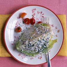 Iceberg Wedges with Buttermilk Dressing
