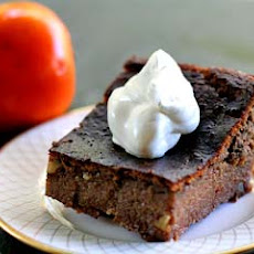 Persimmon Pudding Cake