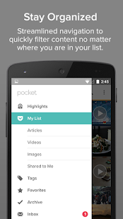 Pocket Screenshot