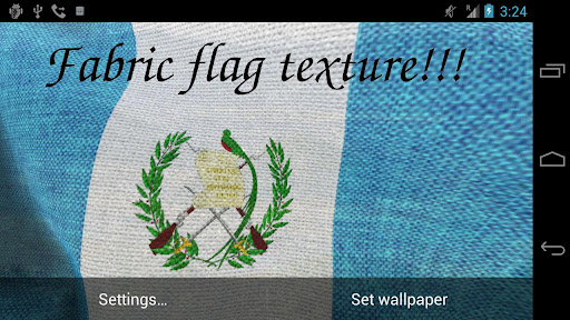 免費下載個人化APP|3D Guatemala Flag LWP + app開箱文|APP開箱王
