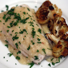 Michael Ruhlman's Shallow-Poached Walleye with White Wine-Shallot Sauce