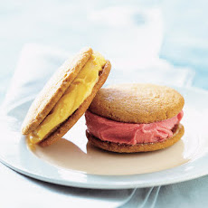 Ginger Cookie-Sorbet Sandwiches