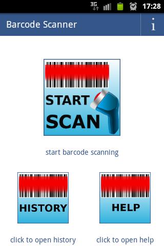 start barcode scanner