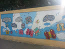 Mural #1 Escuela Albergue Infantil Santiago Apostol