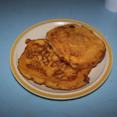 Pumpkin French Toast With Toasted Walnuts