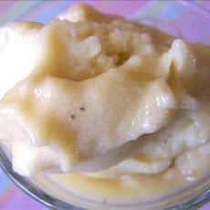 Banana Orange Frozen Sorbet