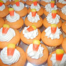 Candy Corn Cupcakes
