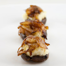 Mashed Potato Stuffed Mushrooms