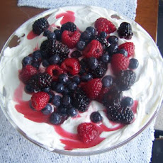 Tremendous Triple Berry Trifle