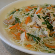 Chicken and Angel Hair Pasta