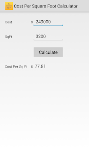 How to download Cost Per Square Foot 1.0 apk for android