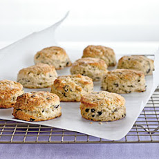 Purple Basil Parmesan Biscuits