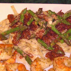 Fettuccine With Asparagus