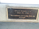 Chuck Crandlemire Memorial Bench