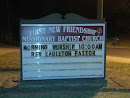 First New Friendship Missionary Baptist Church 