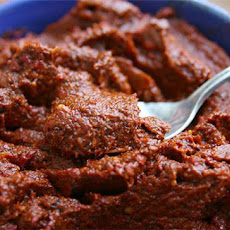 Adzhika, Hot Pepper Relish with Walnuts, Sage and Many Other Spices