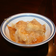 My Grandmother's Fresh Peach Cobbler