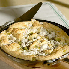 Souffled Frittata with Leeks, Tomatoes, and Goat Cheese