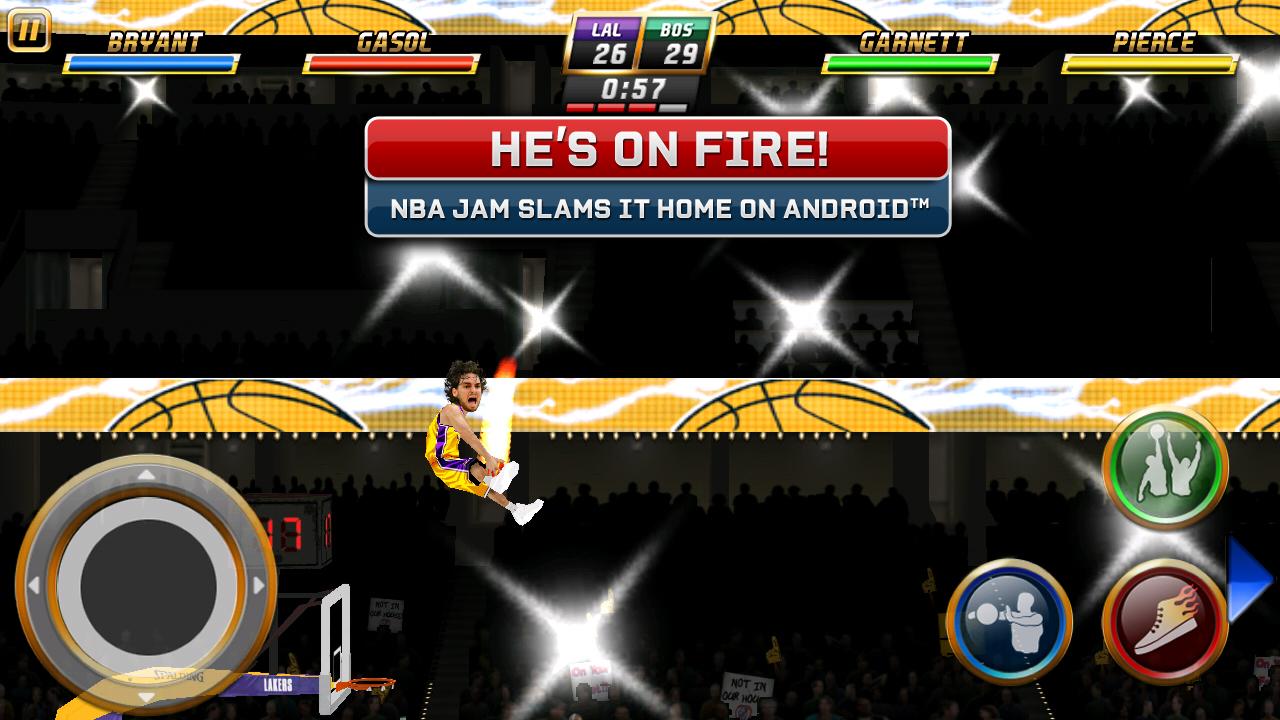 Android application NBA JAM by EA SPORTS™ screenshort