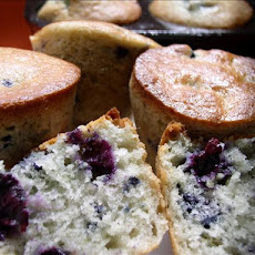 Berry Cream Muffins