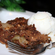 Depression Era Apple Candy Pie