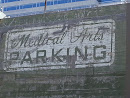 Vintage Medical Arts Parking Mural